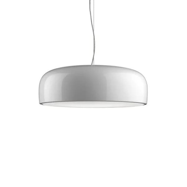Smithfield Pendellampa,glansig vit, diameter 60cm