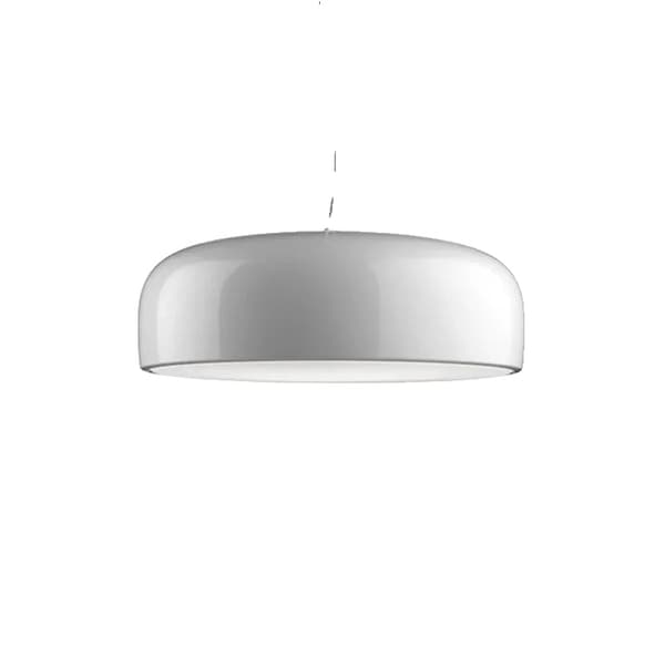 Smithfield Pendellampa,glansig vit, diameter 60cm