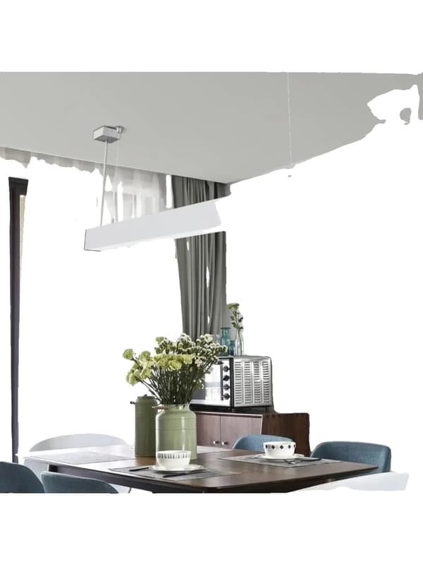 LED Pendellampa, 30W Effekt, Justerbar Färgtemperatur,30W, föränderlig, VIT