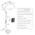 Miniatyrbillede 2 af 2: Fotografi Gulvlampe, 20W Effekt, Justerbar Lysstyrke,hvid, EU
