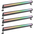 Pikkukuva 2 / 2: RGB-vesitiivis seinäpesuri, 120W teho, IP65-vesitiivis luokitus,ZQ06140, Eu plug in Finnish is "Eu-plugi".