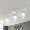 Miniatyrbillede 2 af 2: GU10 LED Loftspotlight, Selvstændig Design, Holdbar Aluminiumskonstruktion,Ingen pære, HVID