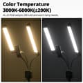 Miniatyrbild 2 av 4: LED Videolampa, Justerbar Färgtemperatur, RGB-funktionalitet,AL-20 RGB
