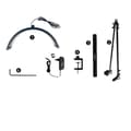 Miniatyrbillede 1 af 2: Desktop LED Fyldelys, Justerbar Farvetemperatur, 10 Niveauer af Lysstyrke, 360° Rotérbar,sort