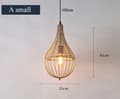 Miniatyrbild 2 av 2: Pendellampa, metallkonstruktion, elegant design,En liten
