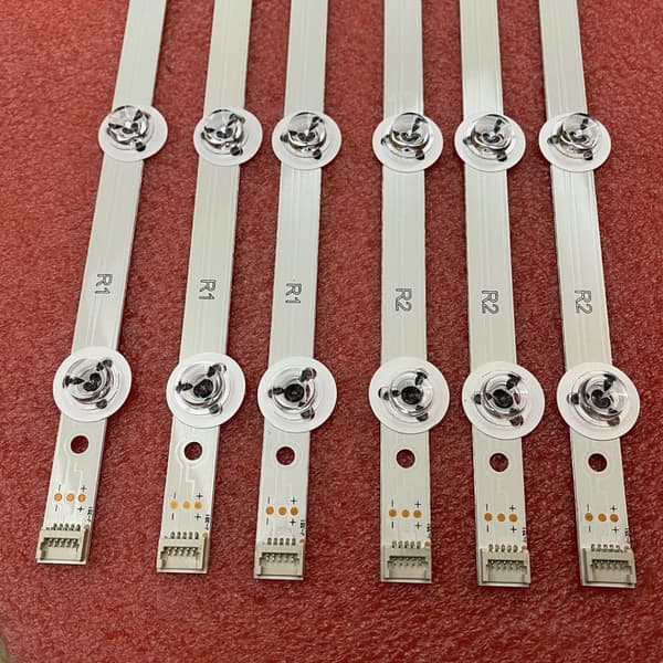 LED Baggrundsbelysning Strimmel, 12PCS Sæt, SMD Design