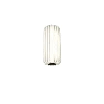 Pendellampe, Ledningsinstallation, Stofskærm, Ikke-dæmpbar,D25cm   H50cm, Ingen pære(E27)