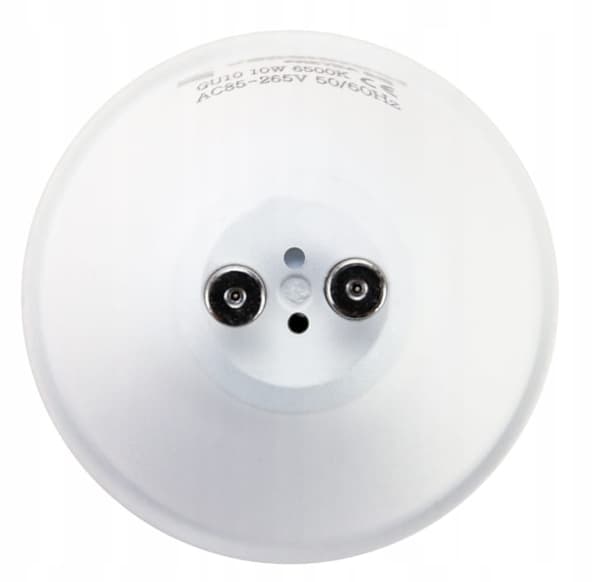 Energibesparende LED-pære GU10 Varmhvid farve 10W