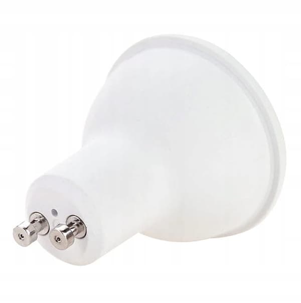 Energibesparende LED-pære GU10 10W 4000K hvid farve