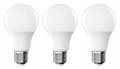 Miniatyrbillede 2 af 6: Sæt med 3 energibesparende LED-pærer E27 varm hvid 9,4 W 806 lm
