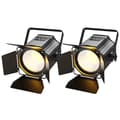 Miniatyrbillede 2 af 2: COB 200W Scene Spotlights, DMX512 Kontrol, Energi Effektivt Design,ZQ09012-2Stk, EU-stik