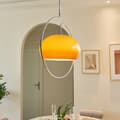 Miniatyrbillede 2 af 2: Bauhaus Pendelampe, Moderne Design, LED Belysning,Varmt lys, Mælk te farve, 100-240v