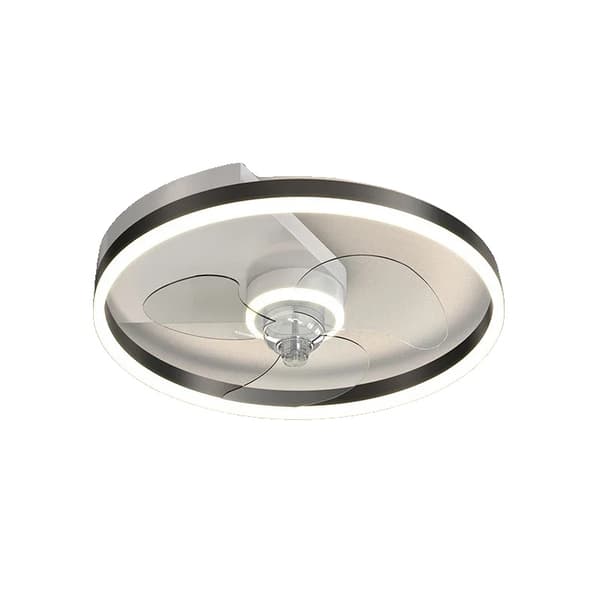 Takfläktlampa, dimbar LED, modern design,C3, Oändlig dimning