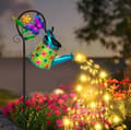 Miniatyrbillede 5 af 7: OBOSOE Solar Lampe Vandkande med LED – 2-pak Solar Lantern Havebelysning Udendørs