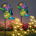 Miniatyrbillede 1 af 7: OBOSOE Solar Lampe Vandkande med LED – 2-pak Solar Lantern Havebelysning Udendørs