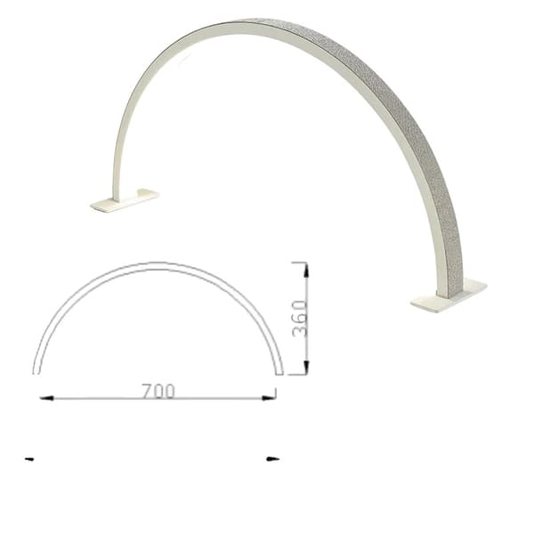 Tilpasset Halvmåne Lampe, Dæmpbar, Moderne Stil, Nedadgående Skærm,W 75CM Rhinestone