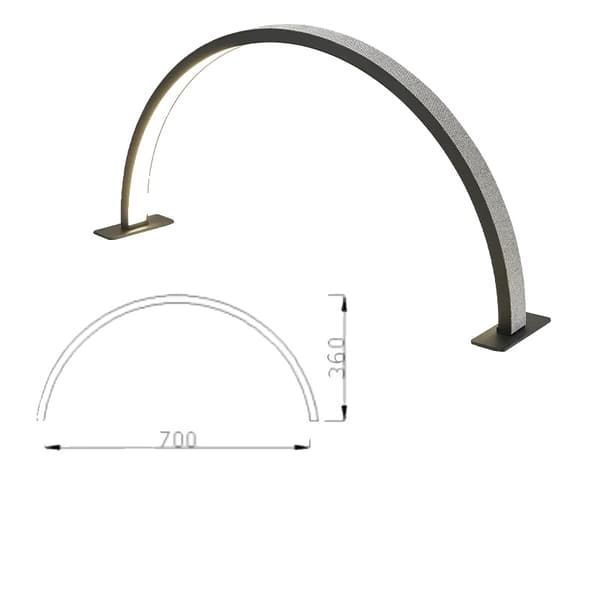 Tilpasset Halvmåne Lampe, Dæmpbar, Moderne Stil, Nedadgående Skærm,B 75CM Rhinestone