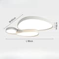 Pikkukuva 2 / 2: Kattovalaisin, moderni tyyli, LED, silmiä suojaava ominaisuus,Kolmivärinen valo, valkoinen - 90cm