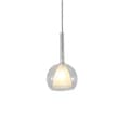 Miniatyrbillede 2 af 2: Pendellamper, Glasmateriale, Forskellige Størrelser, Alsidig Anvendelse,Dia 20cm, Gennemsigtig, varmt lys