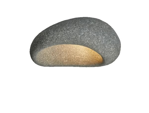 Taklampa, E27 sockel, modern stil, energieffektiv,D60cm, 3 färger ljus, Cementgrå