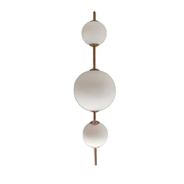 Modern taklampa, energieffektiv, stilren design, enkel installation,En gyllene lampkropp, Kall vit
