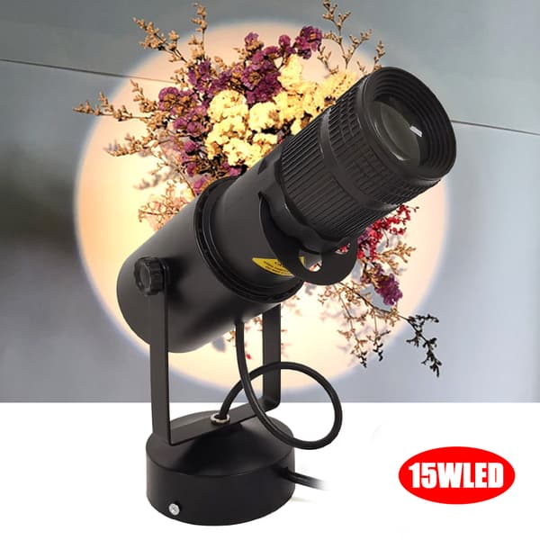 LED Spotlys, 15W Effekt, 5500K Farvetemperatur