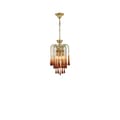Miniatyrbild 1 av 2: Krona, Elegant Design, Justerbar Kedja, Stark Belysning,All koppar, 3-färgs ljus, Gradient Crystal-30
