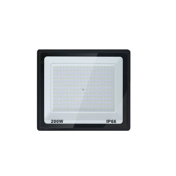 LED Flomlys, IP66 Vandtæt, Koldt Lys,200W, Kold Hvid