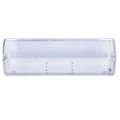 Miniatyrbillede 3 af 4: LED-nødlysarmatur, ECONOMIC 1W 3t + PU33, testknap, IP65