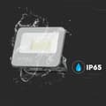 Miniatyrbillede 5 af 8: LED-projektor V-TAC 30W 185Lm/W Sort VT-4435 4000K 5550lm