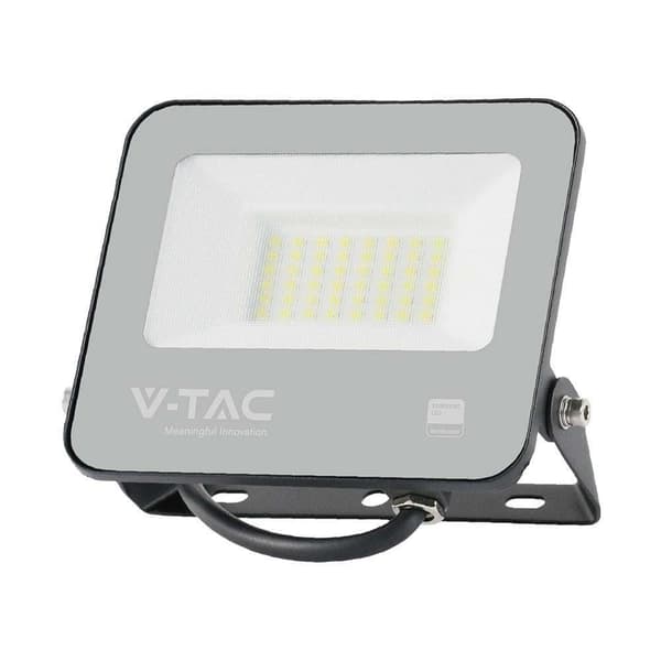 LED-projektor V-TAC 30W 185Lm/W Sort VT-4435 4000K 5550lm