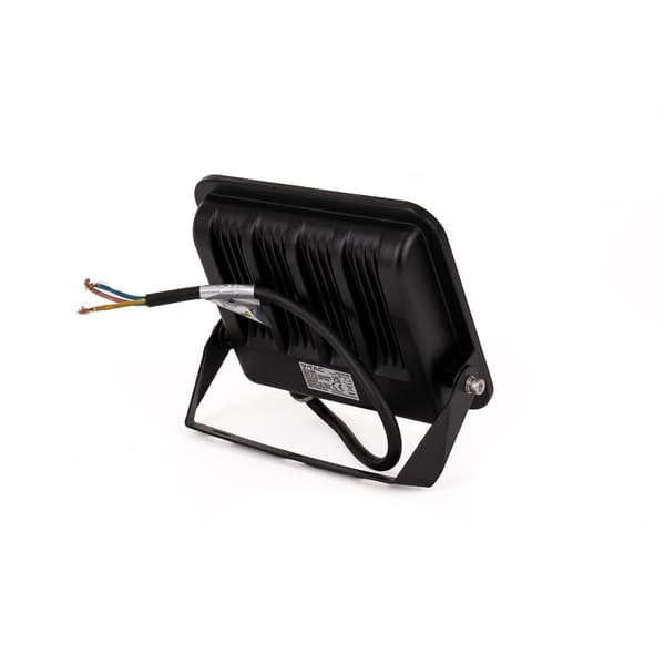 LED-projektor V-TAC 50W 185Lm/W Sort VT-4456 4000K 9250lm