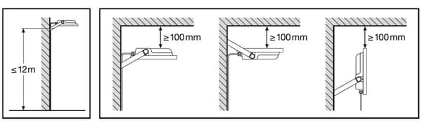 Projektør 150 P 100W 15KLM 840 PS SY100 BK Universal projektør med en lysstrøm på op til 15000 lm