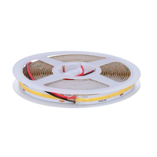 NEXTEC ST 24V COB 9W LED-remsa 480 LED IP20 4000K +/-250K 95lm/W RA>90 5m 10mm