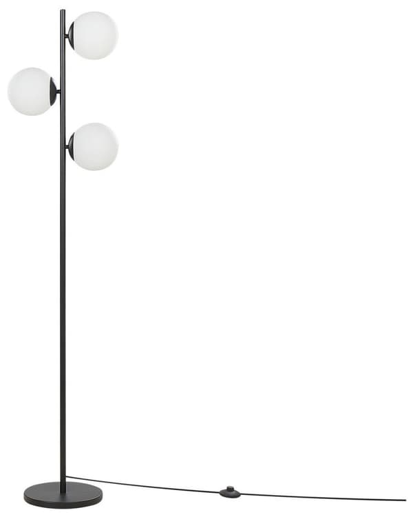 Gulvlampe WADI Metal Sort Lumarko!