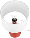 Miniatyrbillede 5 af 10: TRIVERSA Bordlampe Keramik Hvid Lumarko!