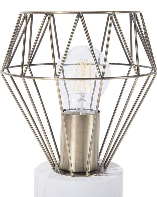 MOONI Bordlampe Messing Metal Lumarko!