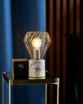 Miniatyrbillede 2 af 9: MOONI Bordlampe Messing Metal Lumarko!