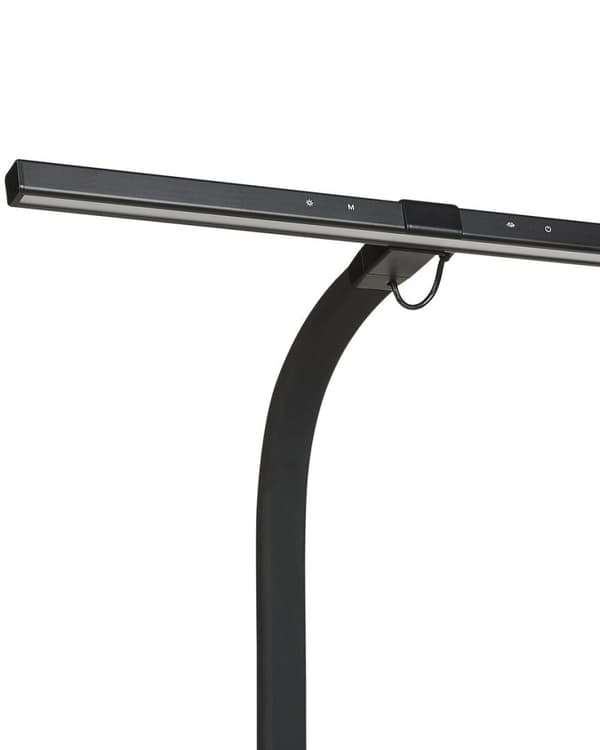 AURIGA Klämbordslampa Med Rörelsesensor Metall Svart Lumarko!