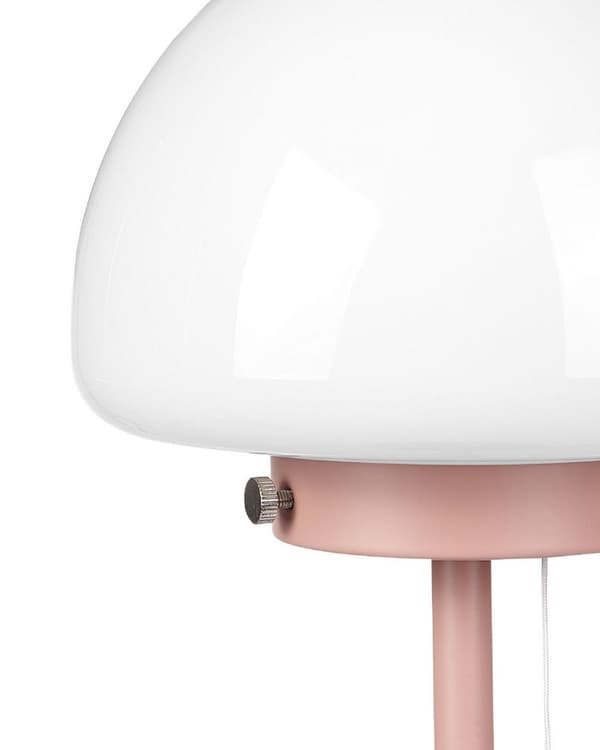 MORUGA Bordslampa Metall Rosa Lumarko!
