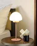 Miniatyrbild 2 av 8: MORUGA Bordslampa Metall Rosa Lumarko!