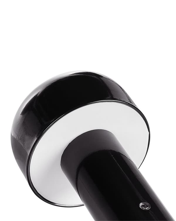 BESOS Trådløs LED Bordlampe Med Lysdæmper Metal Sort Lumarko!