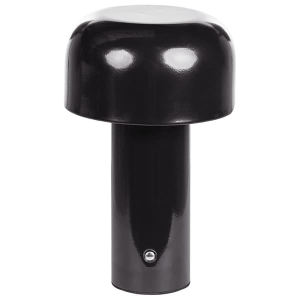 BESOS Trådløs LED Bordlampe Med Lysdæmper Metal Sort Lumarko!
