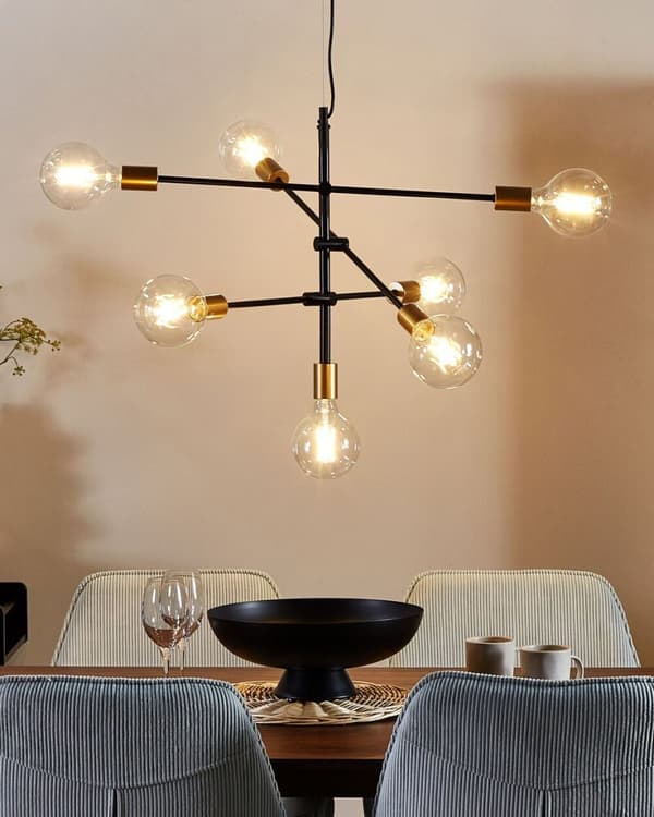 CREMERA Metal Sort Pendellampe Lumarko!