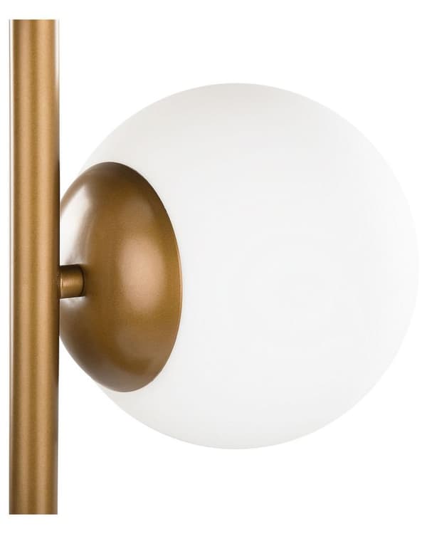 Gulvlampe WADI Metal Guld Lumarko!