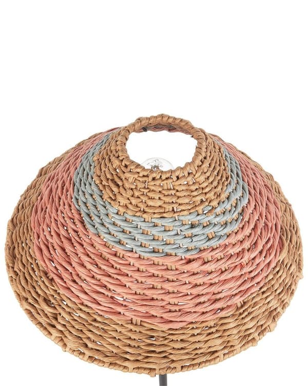 KYOGA flettet gulvlampe Beige Lumarko!