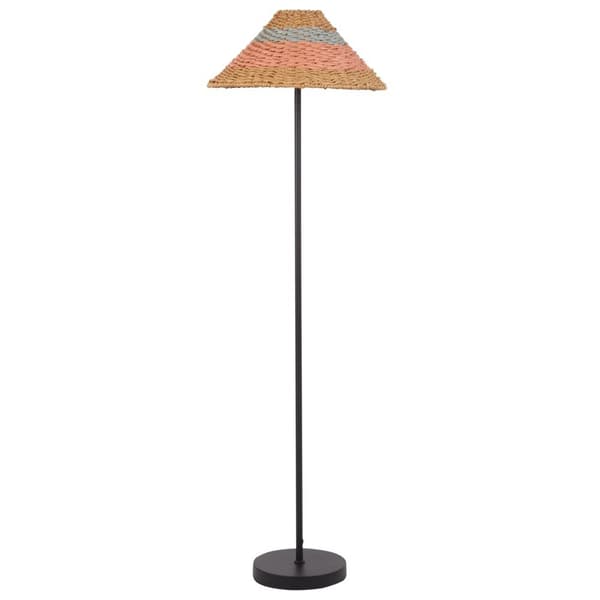 KYOGA flettet gulvlampe Beige Lumarko!