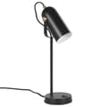 Miniatyrbillede 1 af 9: TYRIA Skrivebordslampe Justerbar Metal Sort Lumarko!