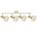 Miniatyrbillede 1 af 8: CHENAB 4-punkts spotlampe justerbar metal guld Lumarko!