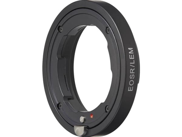 Novoflex sovitin Leica M objektiivi Canon EOS-R kameraan